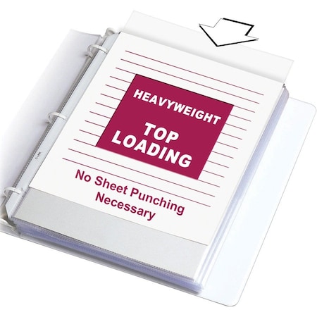 C-Line Products Protector, Sheet, Heavywt, Clr 200PK CLI62097